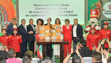 Lotería Nacional y Panini lanzan álbum retro de fútbol gratuito en México