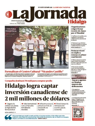 La Jornada Hidalgo | 09 de mayo de 2026
