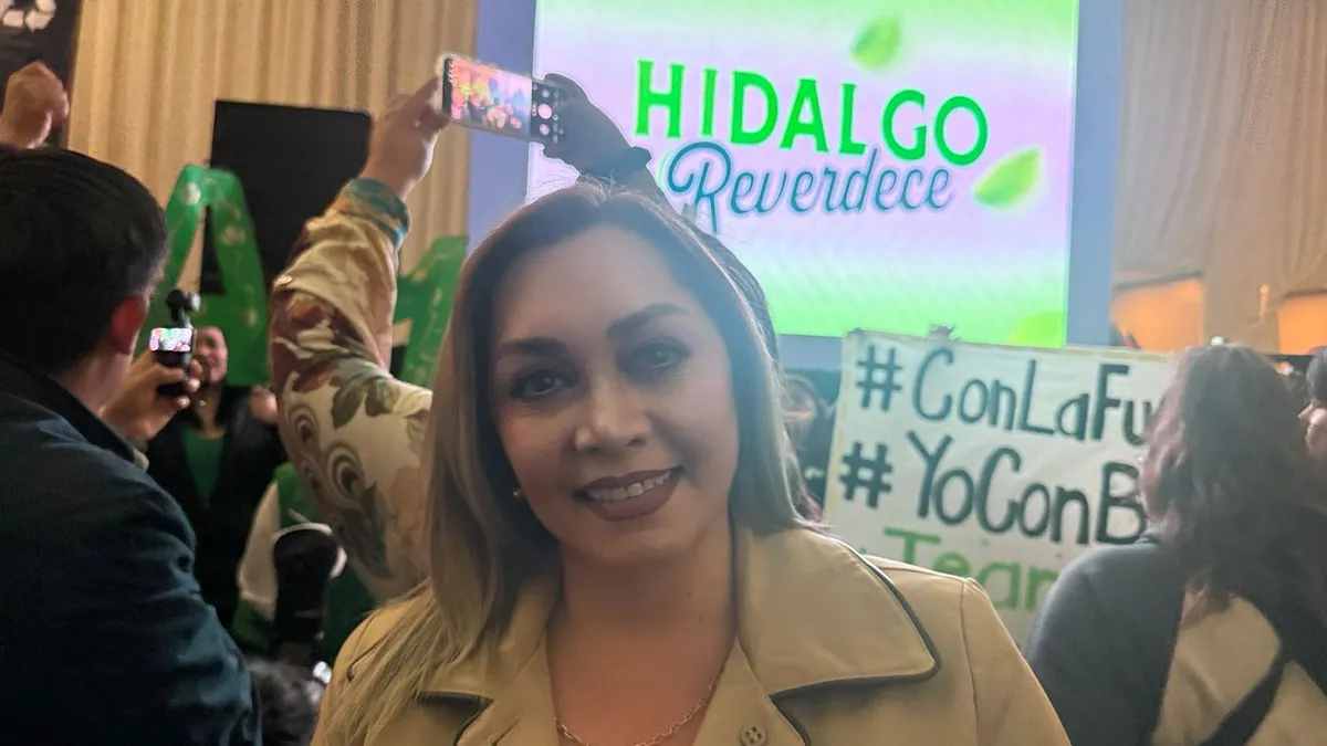 ¿Movimiento político en puerta? Nadia Reyna aclara por qué asistió al evento del PVEM, pero mantiene la incógnita.