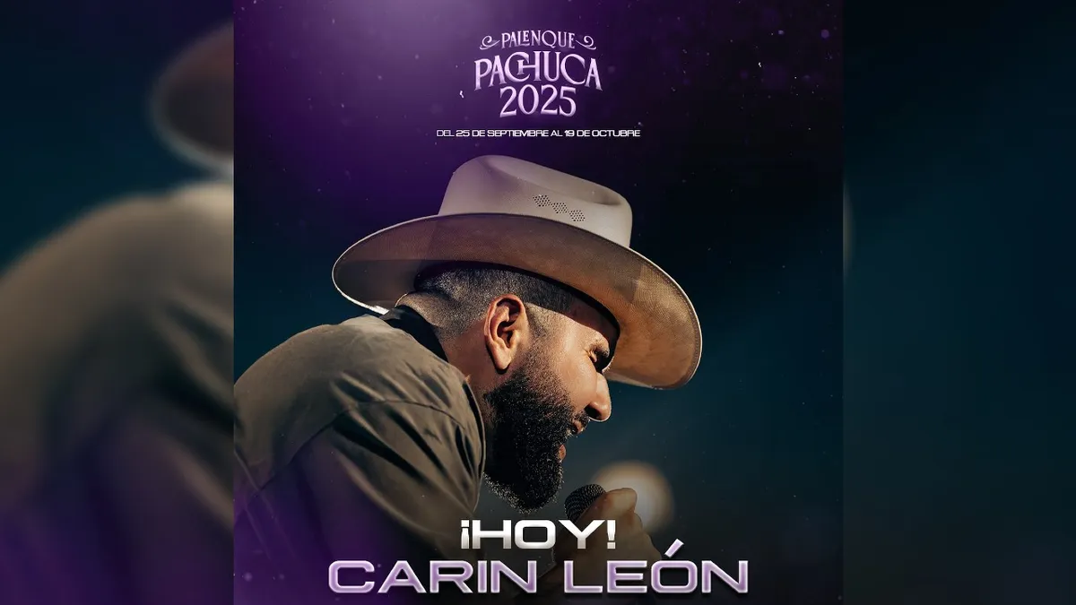 Carín León HOY 9 de octubre en el Palenque de Pachuca 2025: ¿Alejandro Sanz será su invitado?