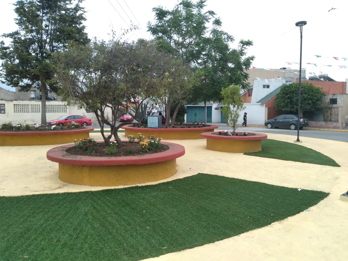 Vecinos lamentan remodelación de glorieta Tepeyac en Tulancingo