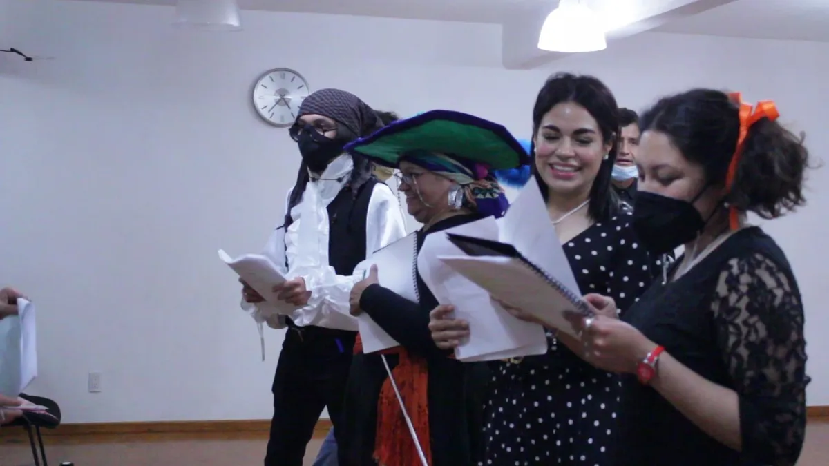 Alumnos del Centro de las Artes de Hidalgo presentan lectura dramatizada