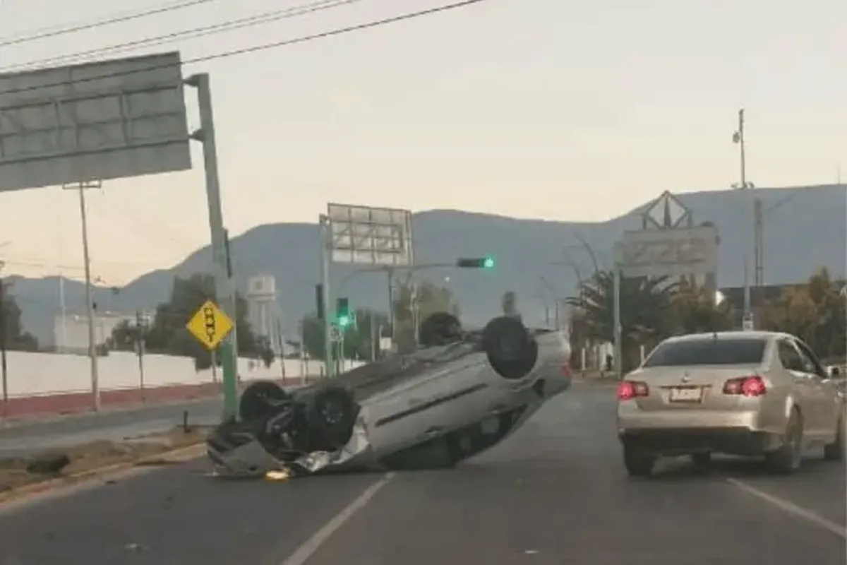 accidente en Everardo marquez