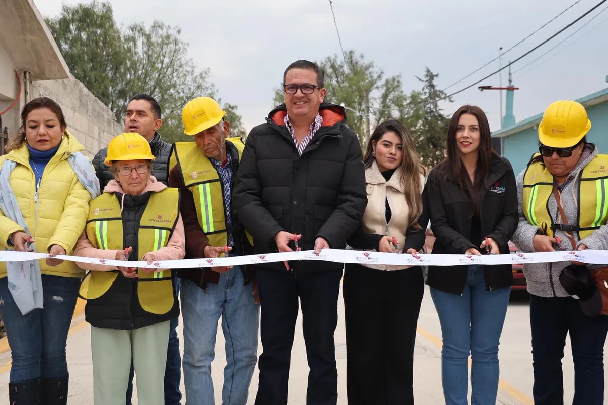 Zempoala entrega seis nuevas obras de infraestructura urbana en comunidades del municipio