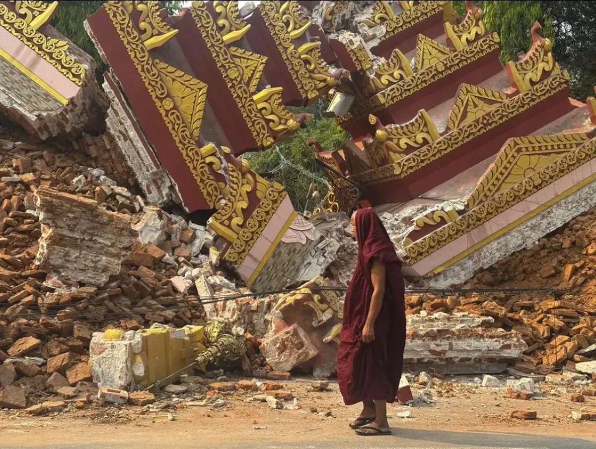 Myanmar: sismo dañó 150 templos con siglos de antigüedad