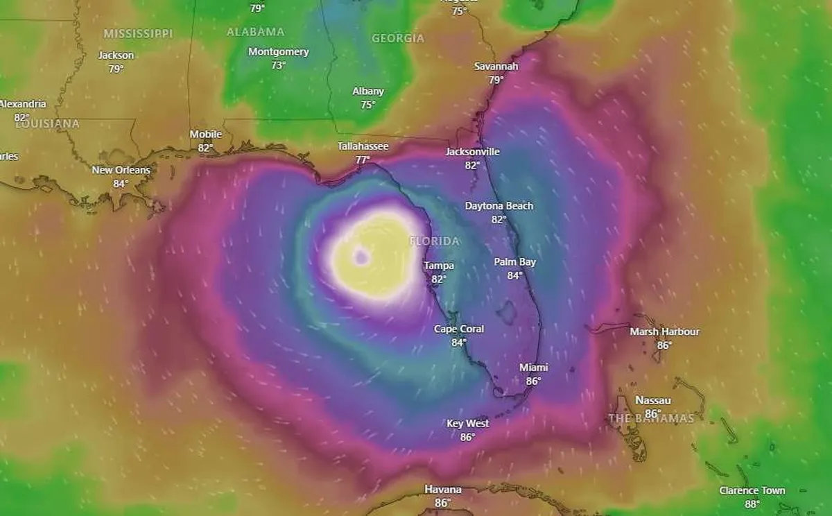 Huracán Helene: amenaza de categoría 4 para la costa de Florida