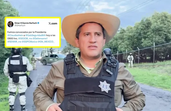 Reunión del gabinete de seguridad nacional encabezada por Claudia Sheinbaum tras asesinato del alcalde de Uruapan.