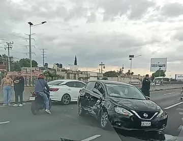 Choque en la México Pachuca deja un lesionado y provoca largas filas
