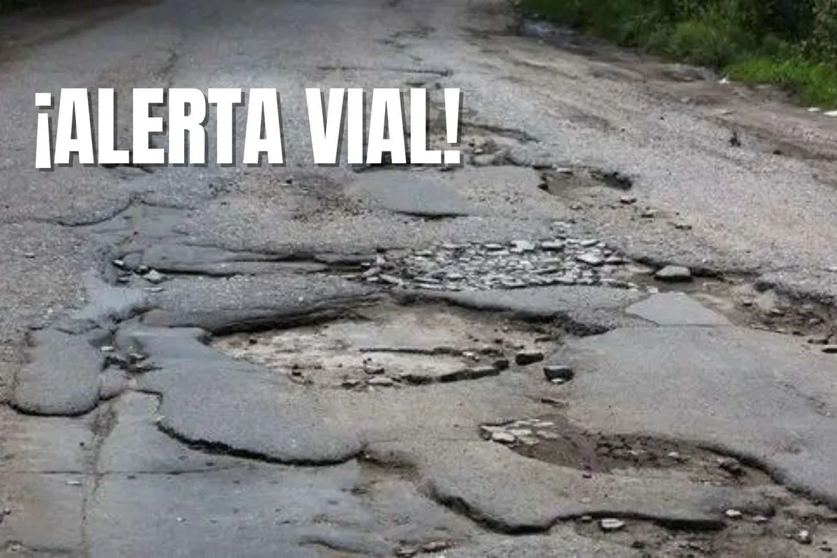 ¡Alerta en la carretera Pachuca-Huejutla! Urge reparación por baches y deslaves