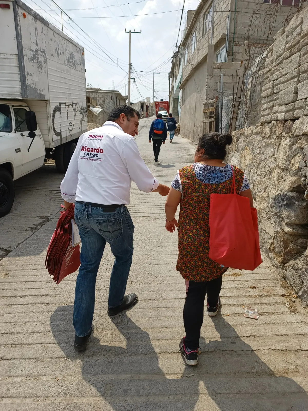 El corazón de Morena es la gente que se suma: Ricardo Crespo
