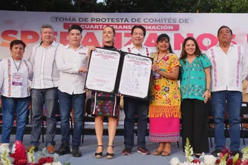 “No hay marcha atrás en la Cuarta Transformación”: Claudia Sheinbaum