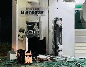 Roban Banco del Bienestar en Tula