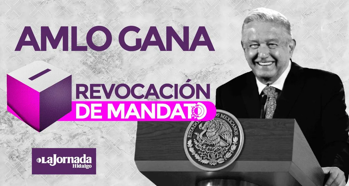 AMLO SEGUIRÁ como PRESIDENTE, confirman ciudadanos en Revocación de Mandato