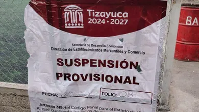 Clausuran cancha de futbol en Tizayuca
