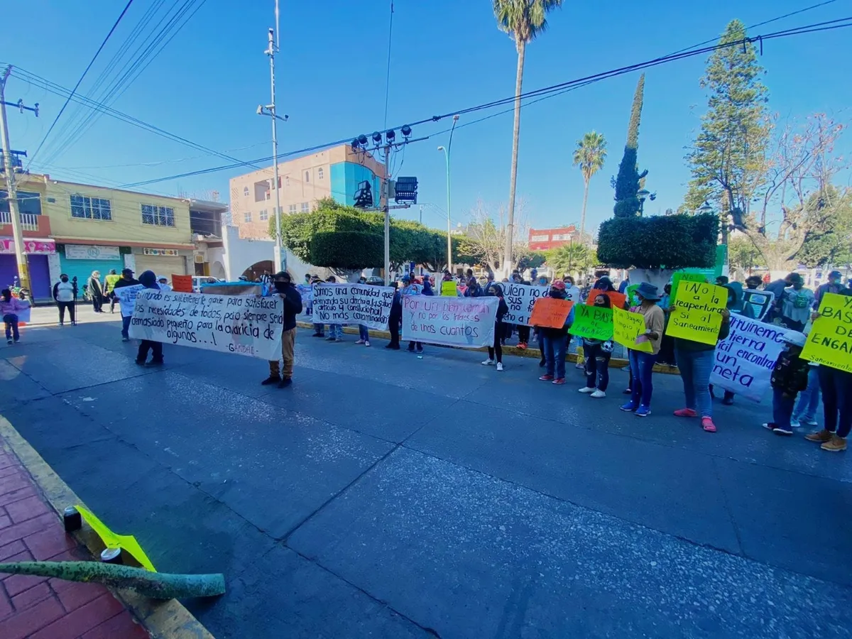 En Mixquiahuala piden cierre definitivo de relleno sanitario