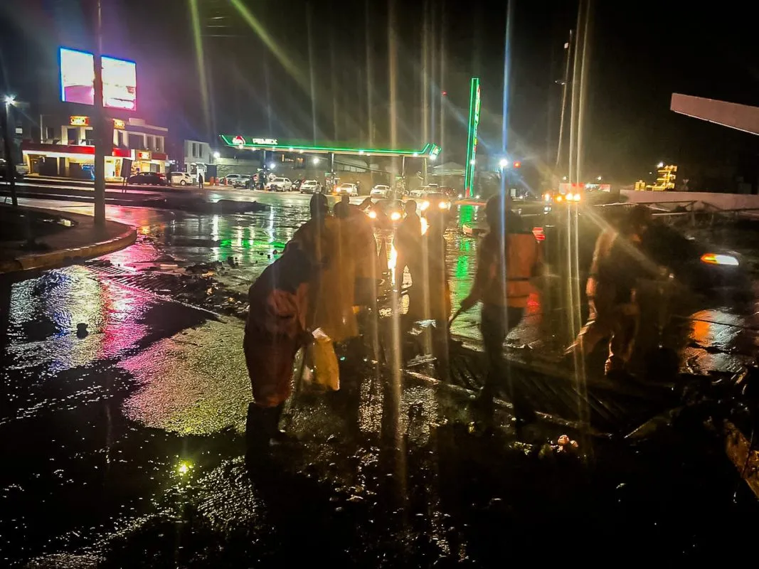 GALERÍA: caída de árboles, bardas y anegamientos, saldo de precipitaciones en Hidalgo