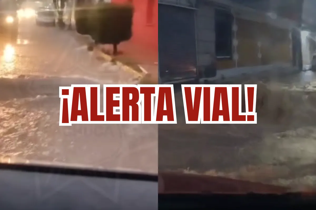 ¡Precaución! Se reportan encharcamientos por lluvias en Pachuca