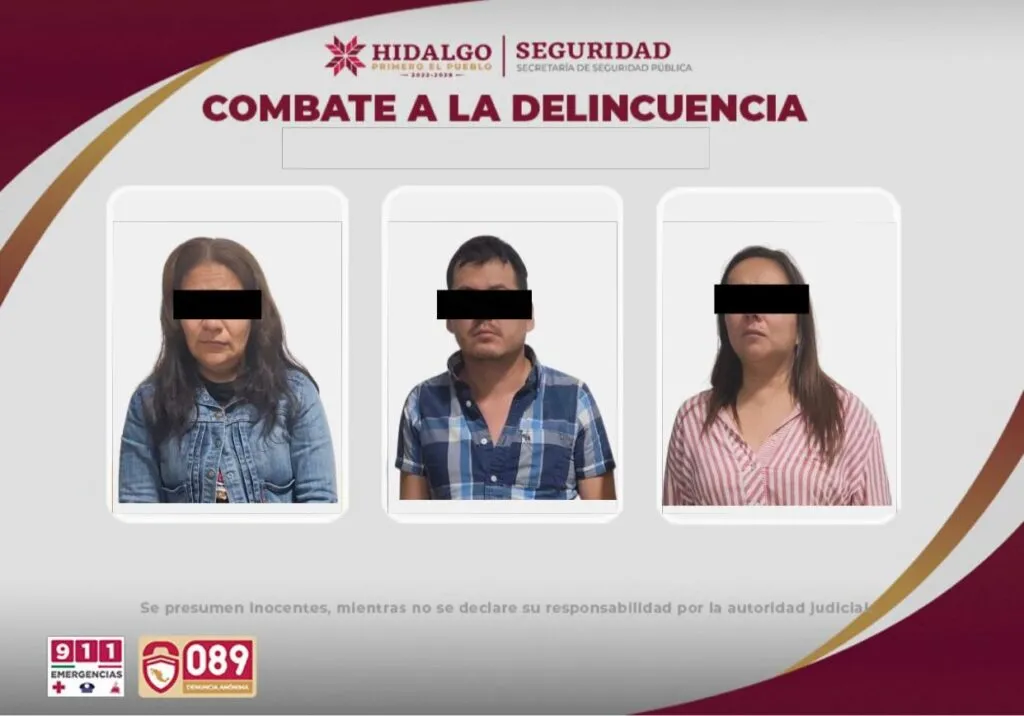 Mixquiahuala: detienen a tres tras ataque en bar que dejó una persona sin vida