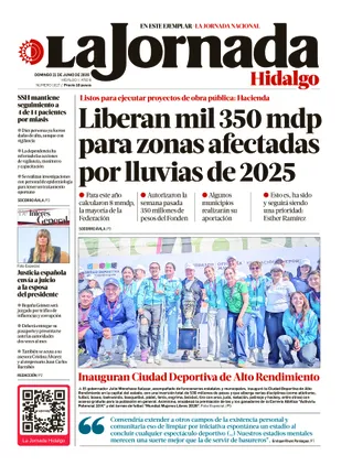 La Jornada Hidalgo | 21 de junio de 2026