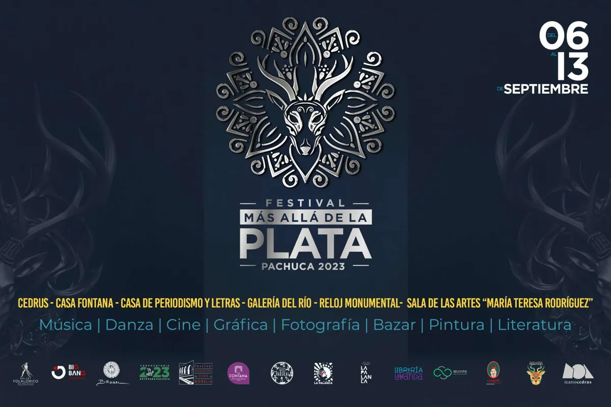 Festival Más Allá de la Plata arranca en Pachuca: ve de qué trata