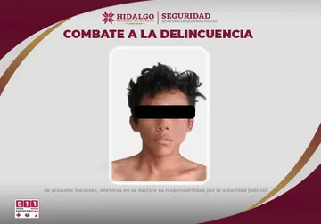 Detienen a presunto agresor armado en San Francisco Bojay, Tula