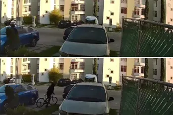 VIDEO | Roban bicicleta en Ciudad Natura y vecinos alertan por ola de hurtos