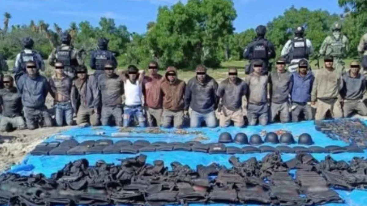 Cuatro detenidos en narcolaboratorio en Aguascalientes tenían ficha de desaparecidos; familiares ya habrían identificado a algunos.