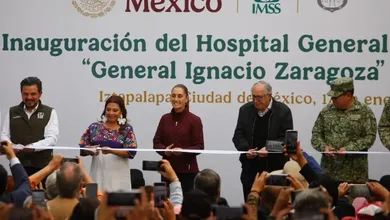 Claudia Sheinbaum inaugura Hospital Ignacio Zaragoza