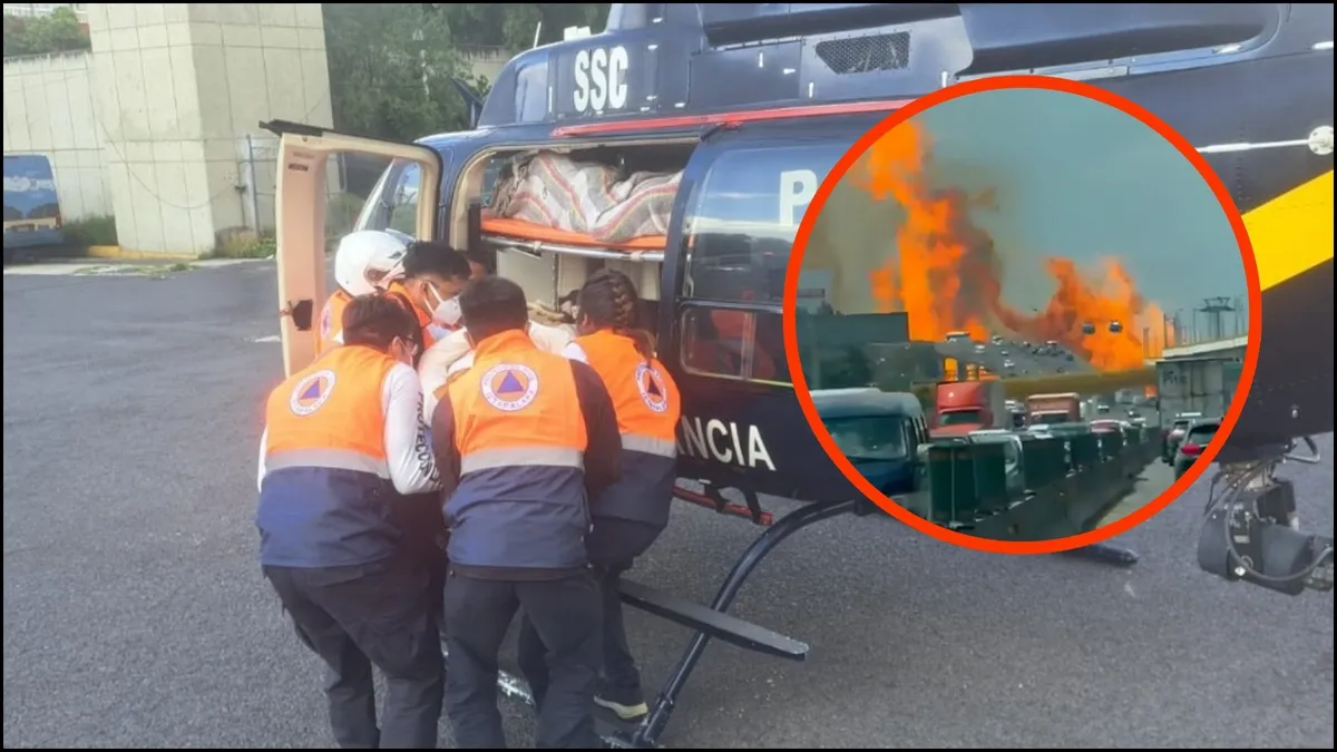 Autoridades confirmaron seis fallecidos tras la explosión de pipa en el distribuidor vial de La Concordia, Iztapalapa.