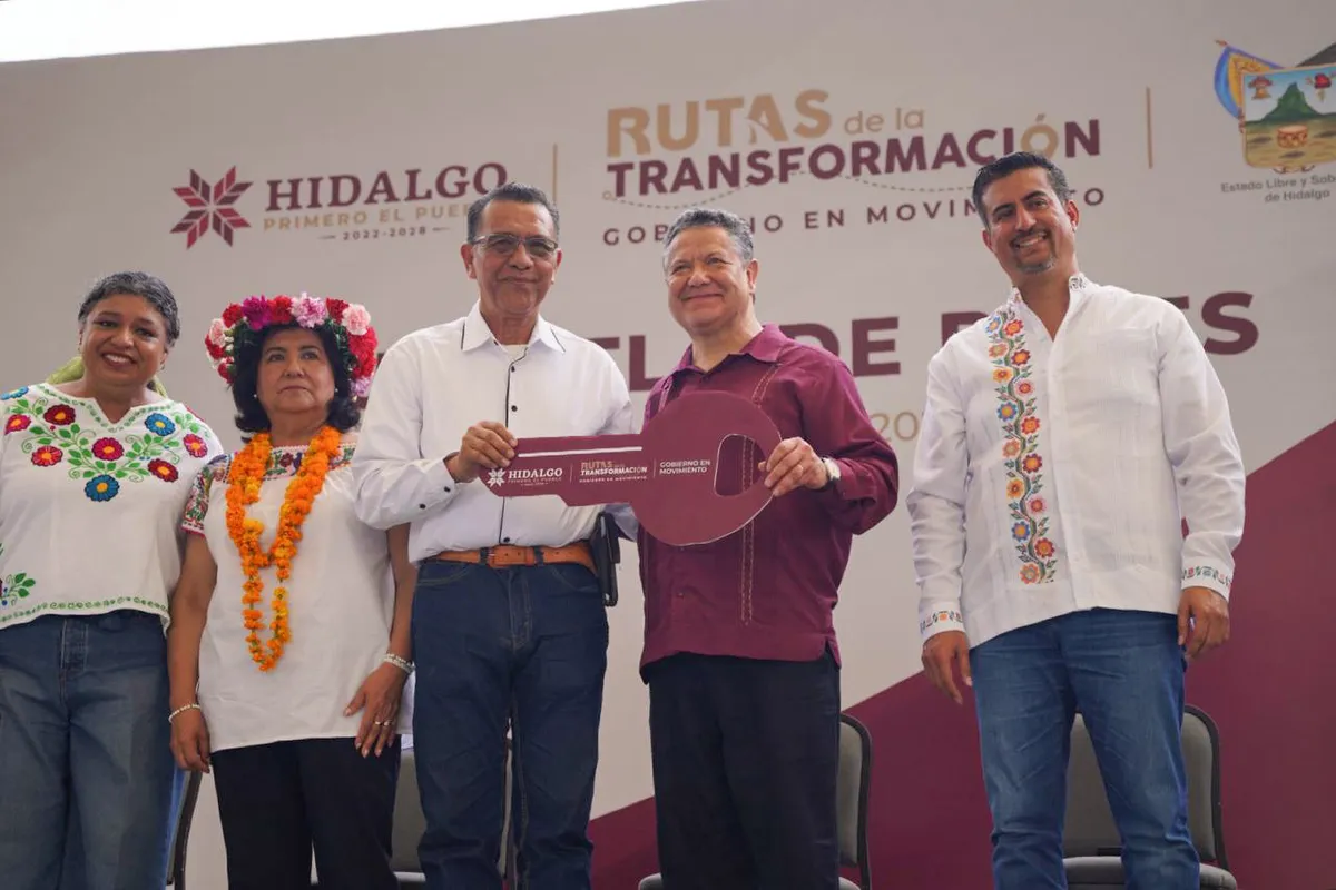Concluye Julio Menchaca etapa de Rutas de la Transformación en Hidalgo