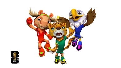 Zayu, Clutch y Maple son las mascotas oficiales del Mundial 2026 en México, Estados Unidos y Canadá.