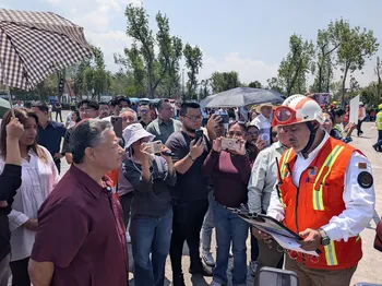 Simulacro masivo de evacuación en Hidalgo
