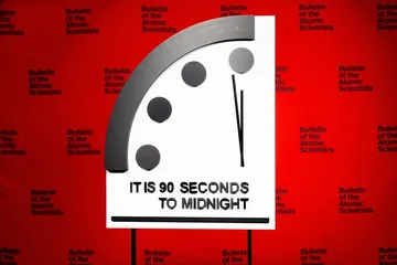 Reloj del Apocalipsis se acerca a la medianoche, hora del fin del mundo