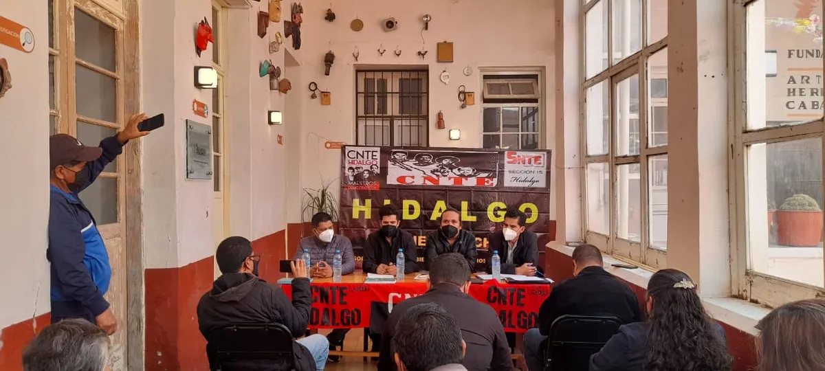 CNTE anuncia que buscará registro de planilla ante renovación de la Sección 15 del SNTE