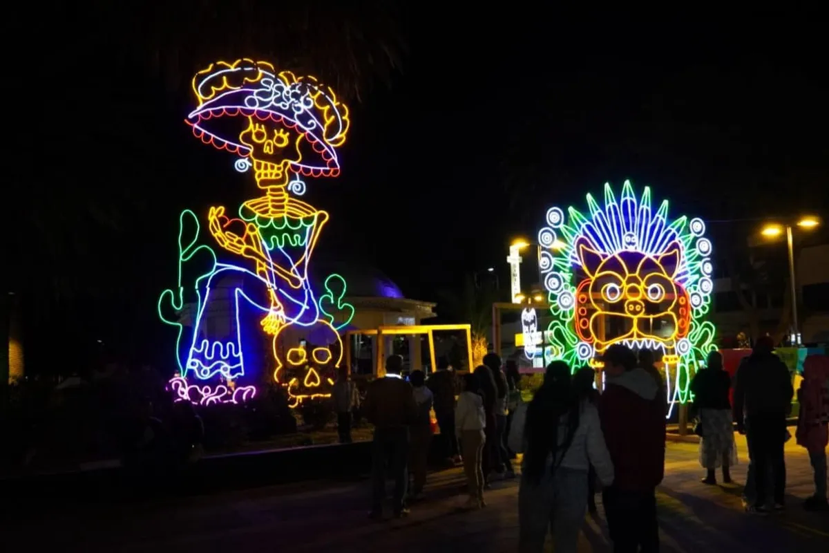 Obra artística Mictlán en Tizayuca