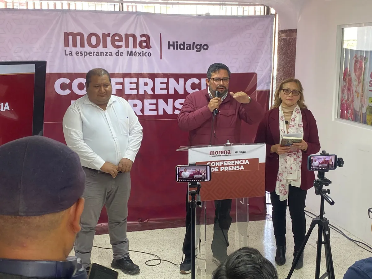 Dirigente estatal de Morena