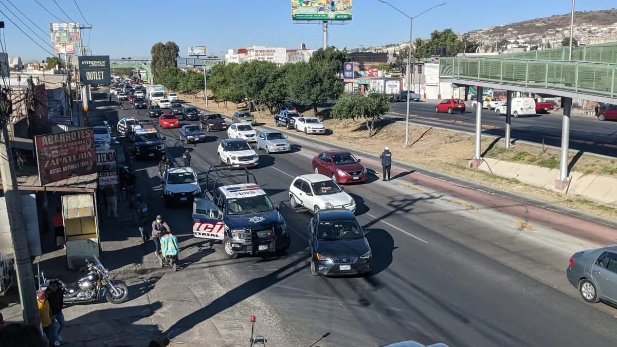 Balacera en Pachuca: atacan a sujeto por cerrarles el paso cerca de Explanada Pachuca