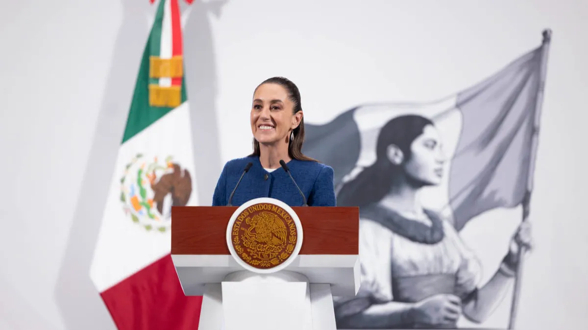 La presidenta subrayó que este caso es distinto al de García Luna.