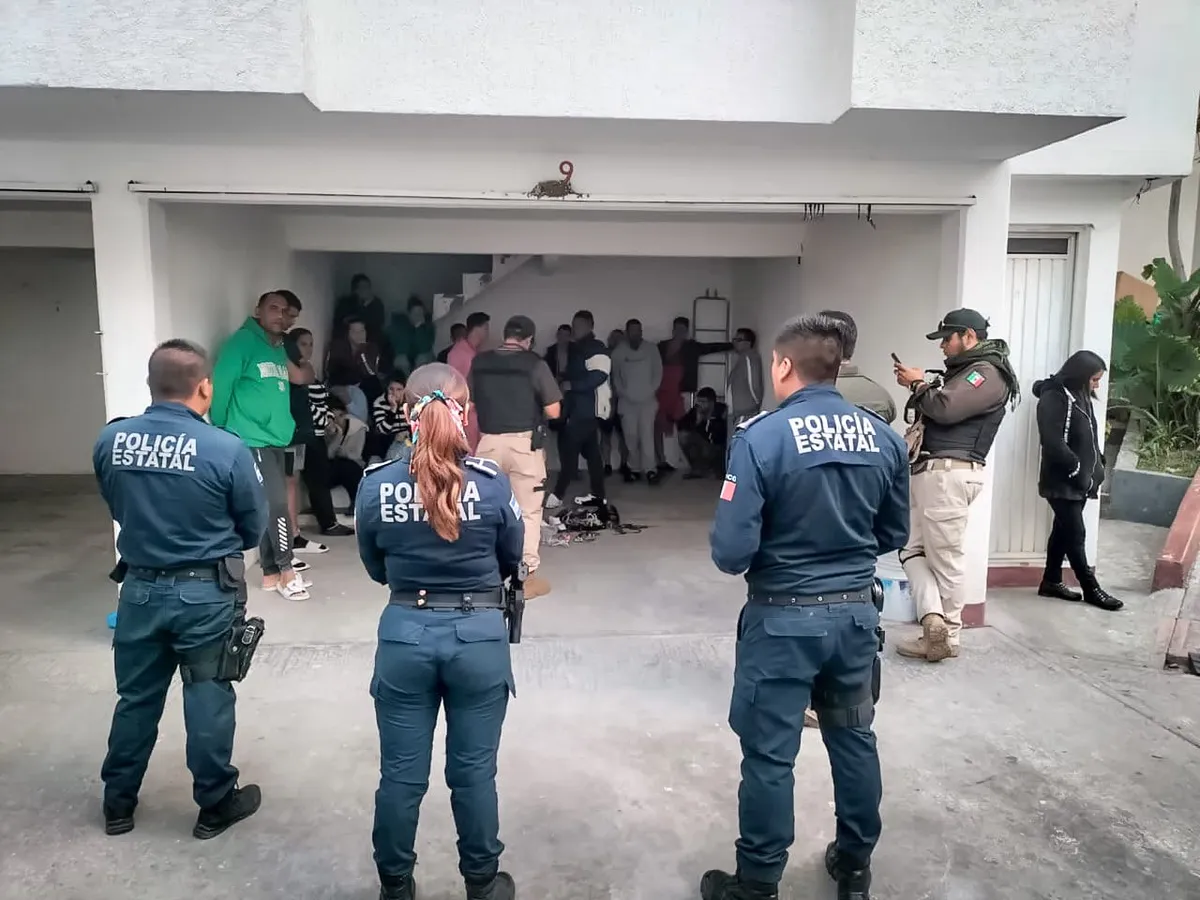 Tula de Allende: rescatan a 24 cubanos de motel