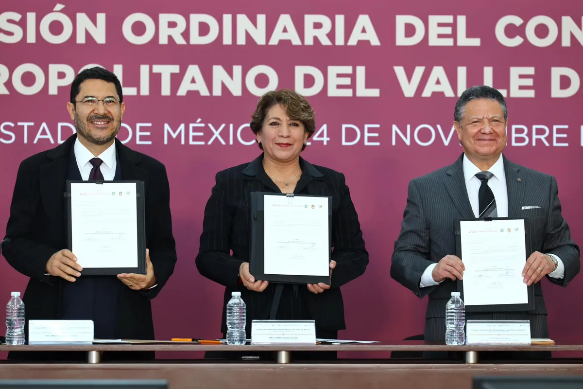 Hidalgo, Edomex y CDMX acuerdan consolidar corredor lógico-industrial