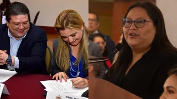 Citlalli Hernández, presidenta de la Comisión Nacional de Elecciones de Morena, criticó a Maru Campos por el caso del exfiscal de Chihuahua.