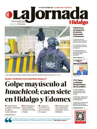 La Jornada Hidalgo | 23 de abril de 2026