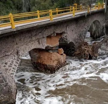 Se retoma construcción del puente de Tlacotlapilco