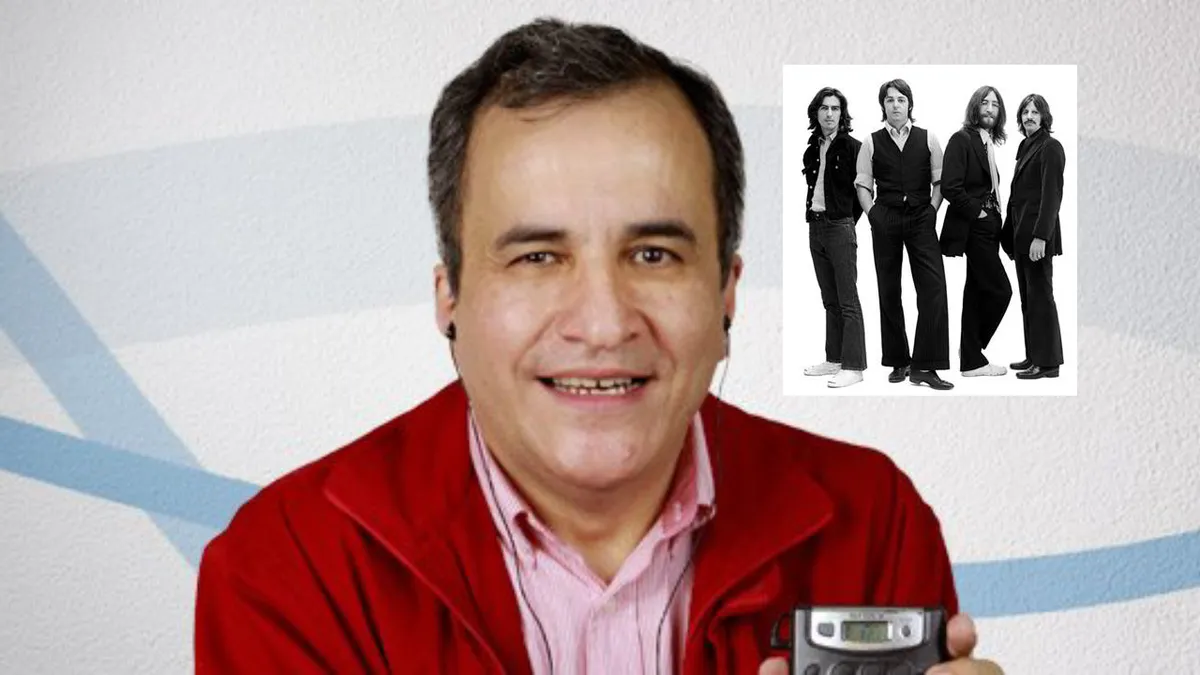 Foto de Manuel Guerrero, fallecido locutor del programa El club de los Beatles.