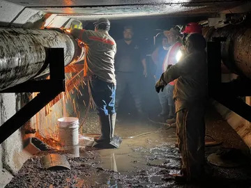 Pachuca: Caasim restablece suministro de agua en zona metropolitana