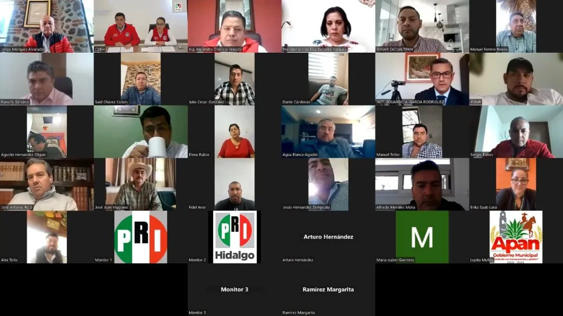 Integrantes del PRI en Hidalgo acusan imposición de consejeros nacionales desde CEN