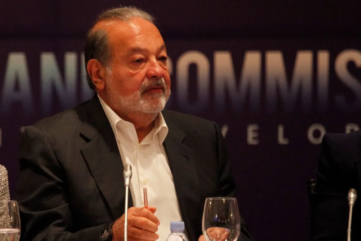 Foto de Carlos Slim, dueño de una de las fortunas más grandes de México.