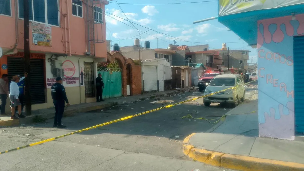Una fuga de gas habría provocado el estallido que movilizó a cuerpos de emergencia en Hidalgo