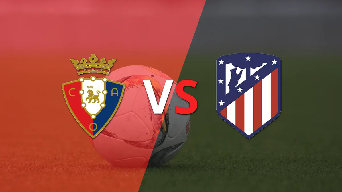 Osasuna se enfrentará ante Atlético de Madrid por la fecha 36
