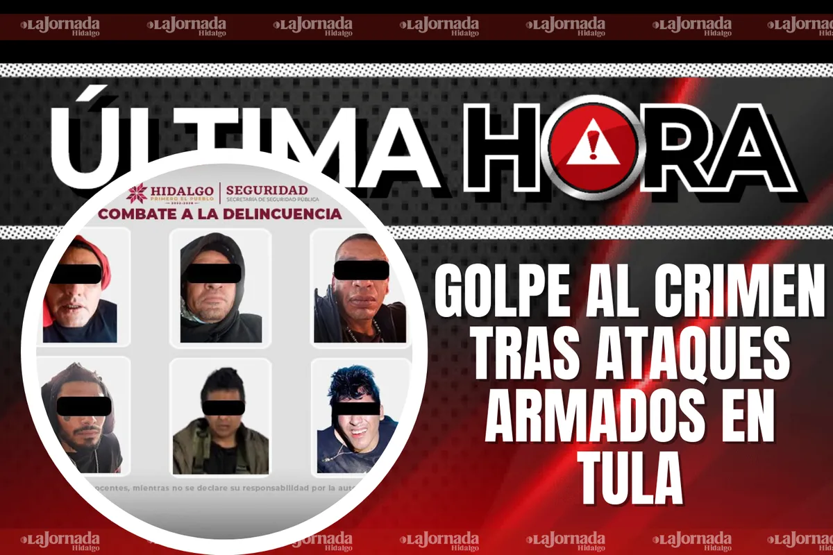 Operativos coordinados dejaron detenidos y decomisos luego de ataques armados en San Juan Michimaloya, en Tula.